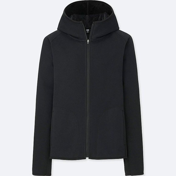 Uniqlo Jackets & Blazers - (NWT) Uniqlo | Black Blocktech Fleece Zip Hoodie